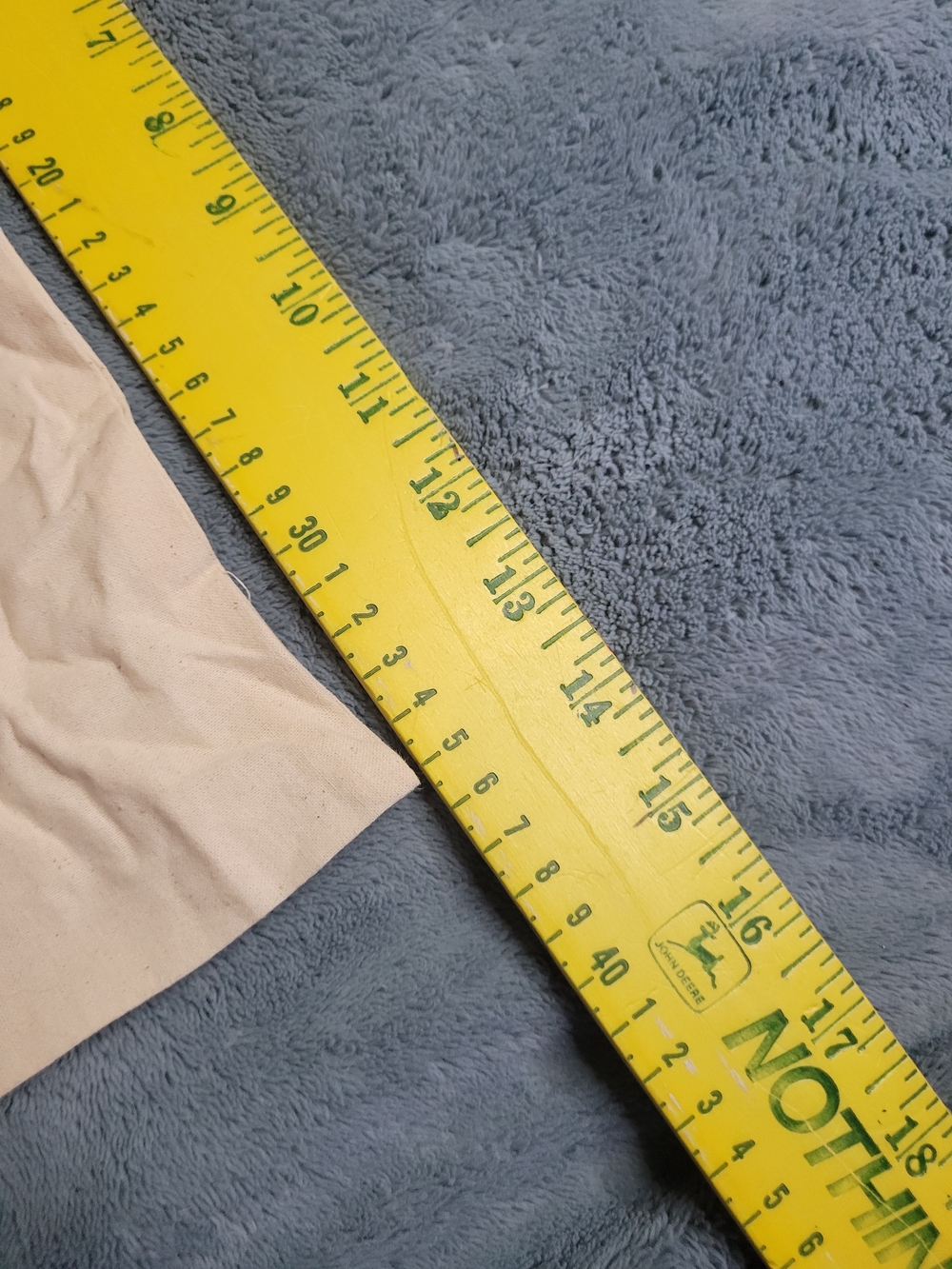 Tory Burch Dust Bag Cream with Blue Trim - Picture 3 of 4